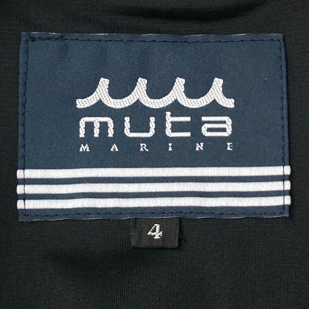 サイズ：4 MUTA MARINE ムータマリン ×L4K3 スタジアムジャンパー ジャケット ワッペン ブラック系 [240101496435] ゴルフウェア メンズ ストスト サイズ：4 MUTA MARINE ムータマリン ×L4K3 スタジアム