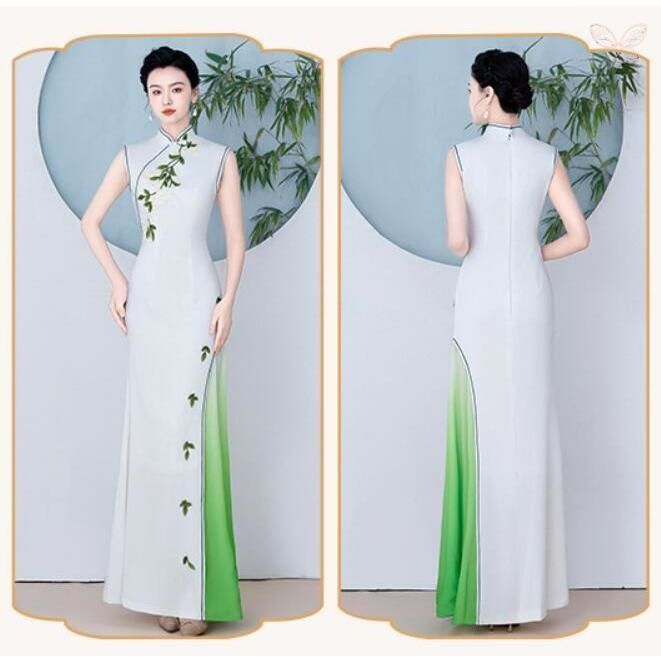 ステージ衣装ロングワンピース レディース