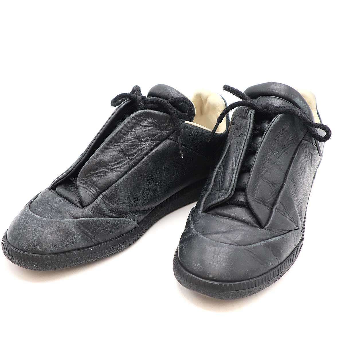 Maison Martin Margiela 22 メゾン マルタン マルジェラ 22 FUTURE LOW ローカットスニーカー ブラック 38 -  メルカリ