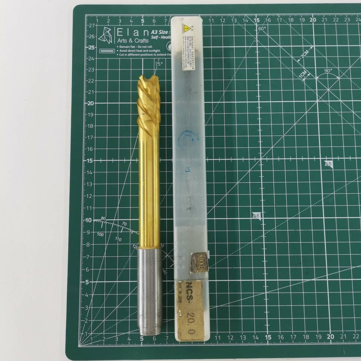 日研工作所 NIKKEN NCセンサリーマ ストレートシャンク NCS-20.00 切削工具 13085