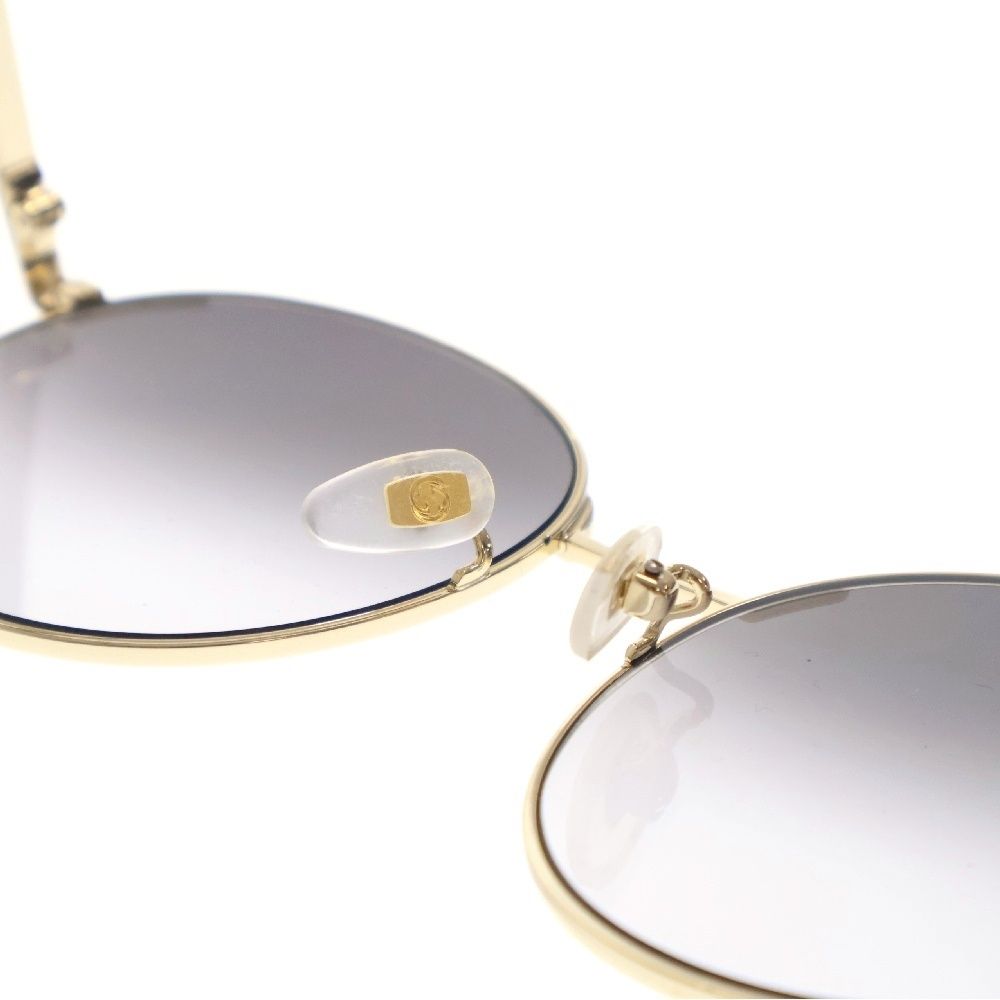 GUCCI (グッチ) ウェリントン シェリーライン ゴールドフレーム  