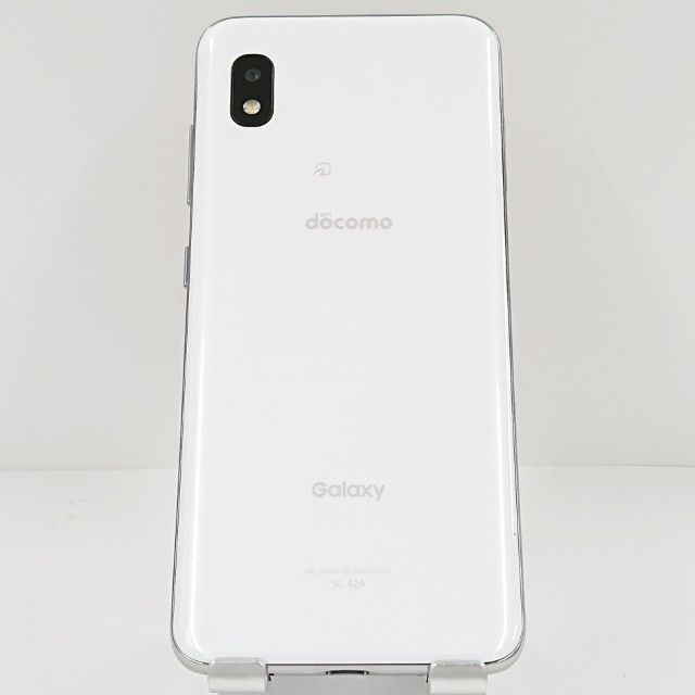 Galaxy A21 SC-42A ドコモ ホワイト 送料無料 本体 c14938 - メルカリ