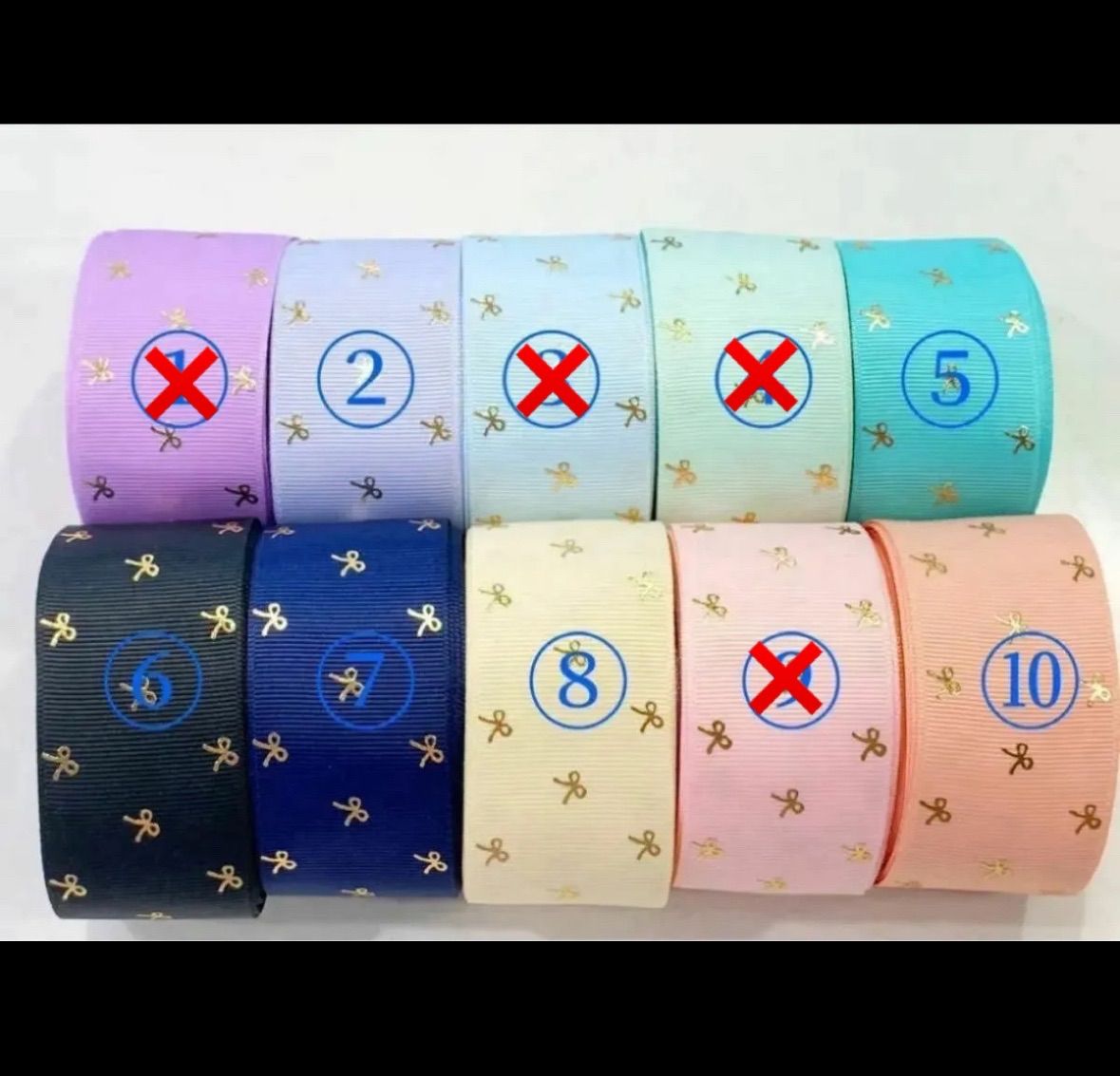 おまとめ買い【10m】在庫限り!! 38〜40mm幅 グログランリボン レース 