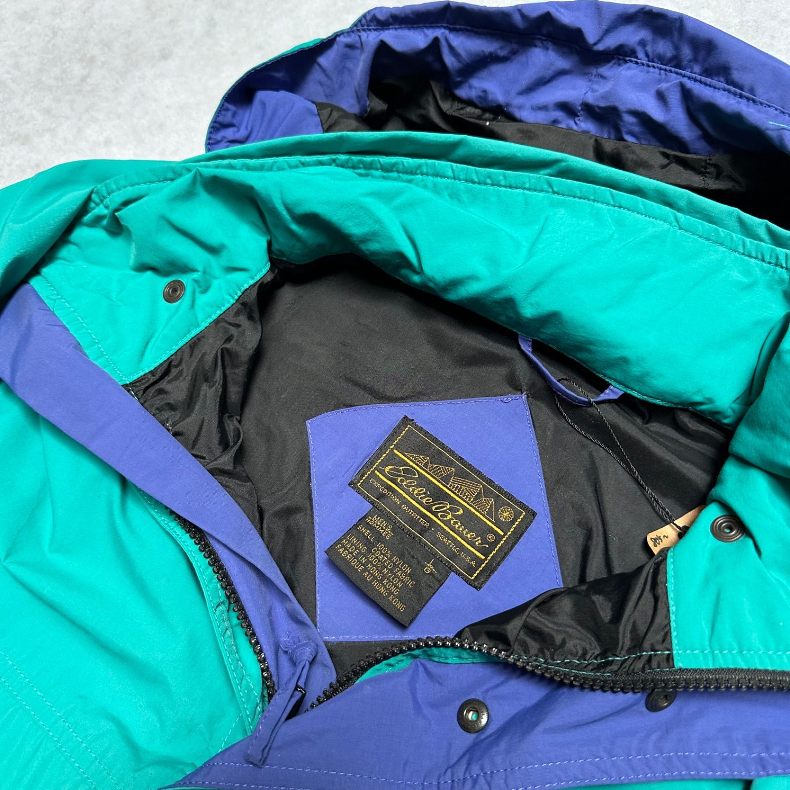 80's〜 エディーバウアー EddieBauer 厚手 アノラックパーカー L