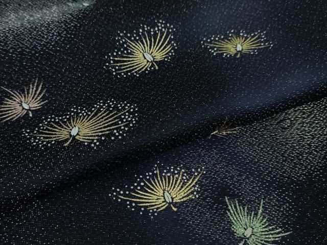 平和屋本店■極上　金彩友禅　卓越技能者・名工・和田光正監修　訪問着　京金彩　華陽　単衣　綿毛　金彩　銀通し地　逸品　DZAA5772kh5 平和屋本店□極上 金彩友禅 卓越技能者・名工・和田光正監修 訪問着 京