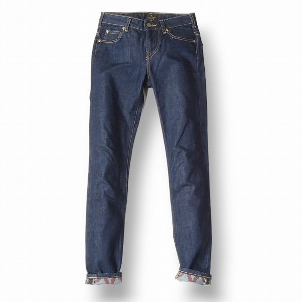 Vivienne Westwood ヴィヴィアンウエストウッド ×LEE 裏地プリントデニムパンツ 43I2006