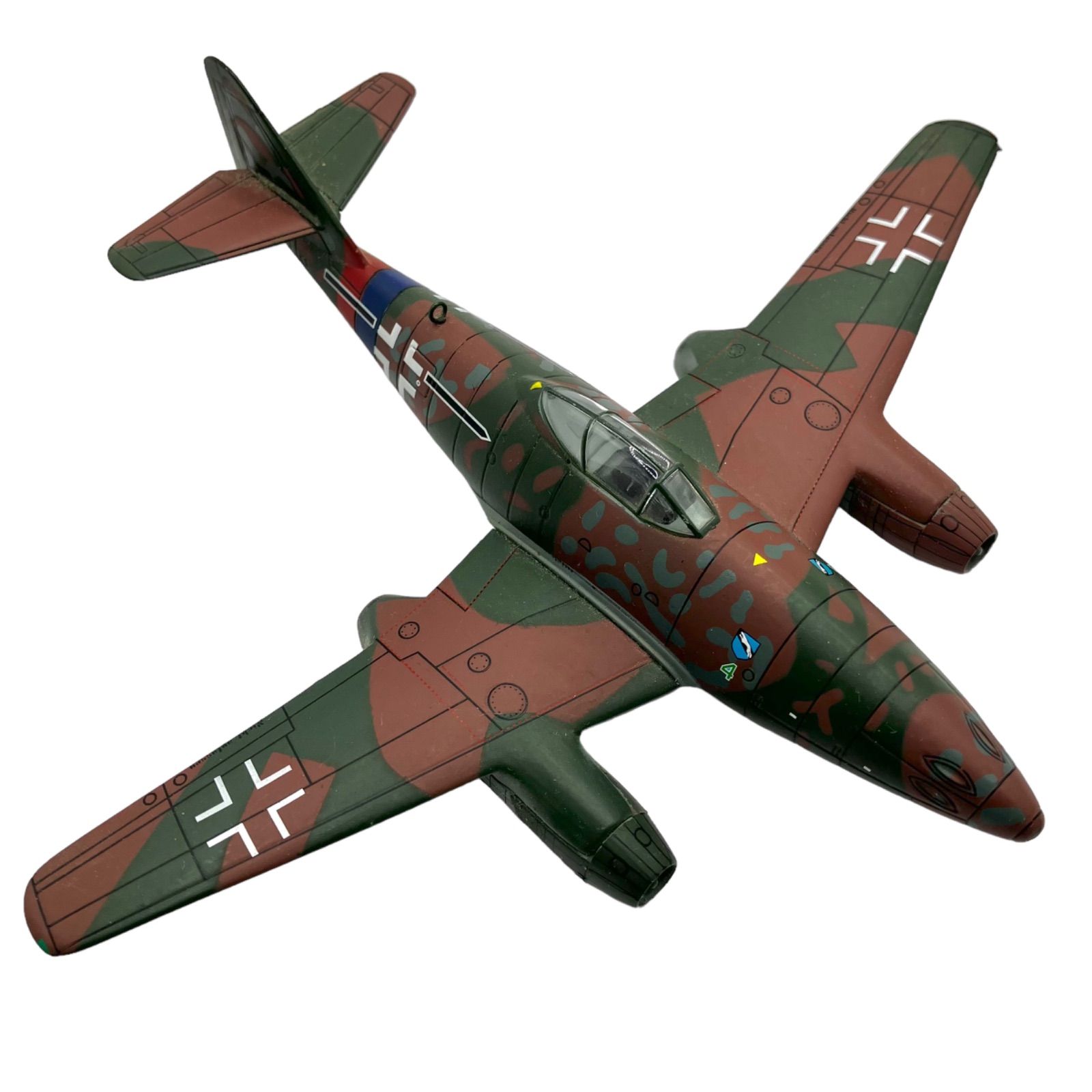 既成品⭐️ ドイツ空軍戦闘機】 メッサーシュミット Messerschmitt Me 262 A-1A デアゴスティーニ  第二次世界大戦傑作機コレクション 1/72スケール - メルカリ