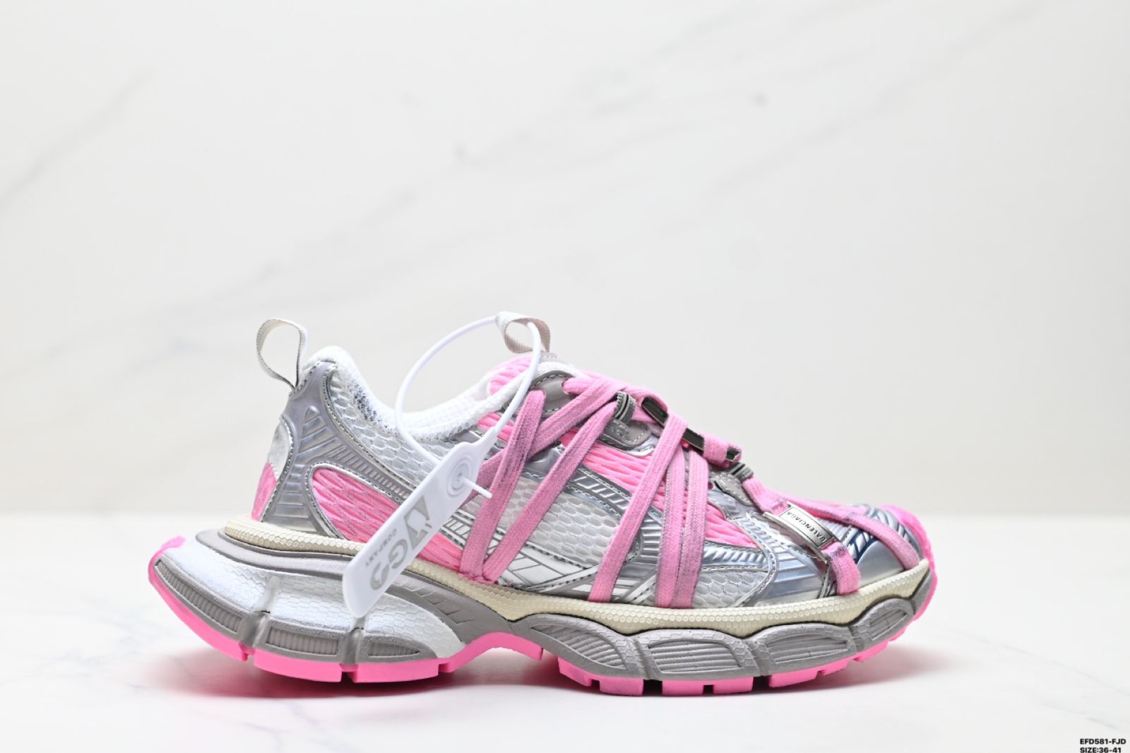 BALENCIAGA 3XL Sneakers 3 バレンシアガ 3XL スニーカーズ 3 シリーズ ロートップ レトロ ダッドシューズ-WTO輸入1