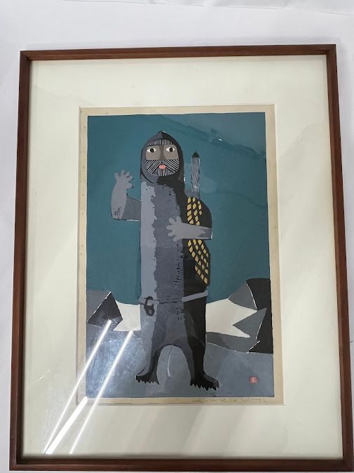 畦地梅太郎版画「白馬雪渓」AP 畦地梅太郎版画「白馬雪渓」AP - メルカリ - 版画