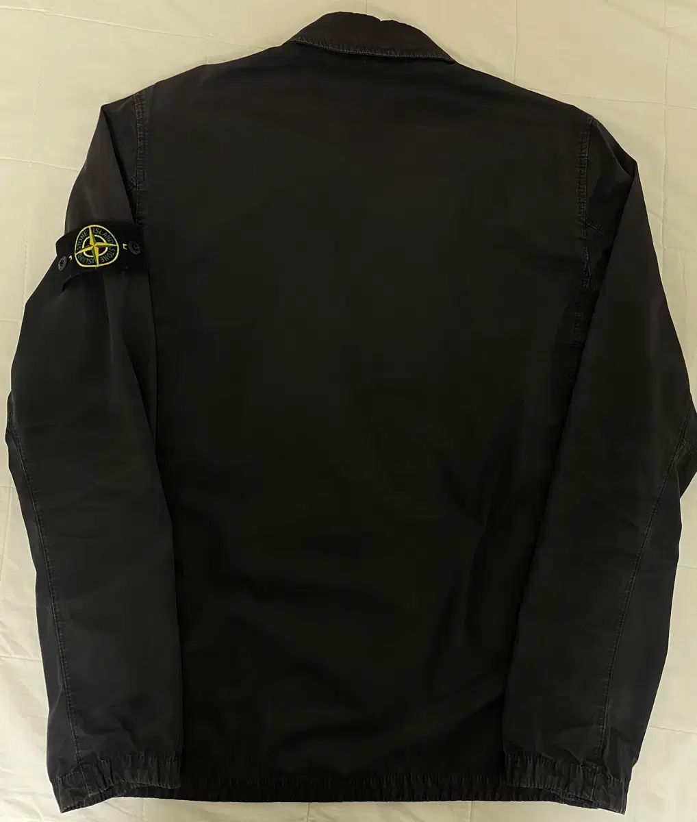 STONE ISLAND ストーンアイランド オールドエフェクト オーバーサイズシャツ 黒