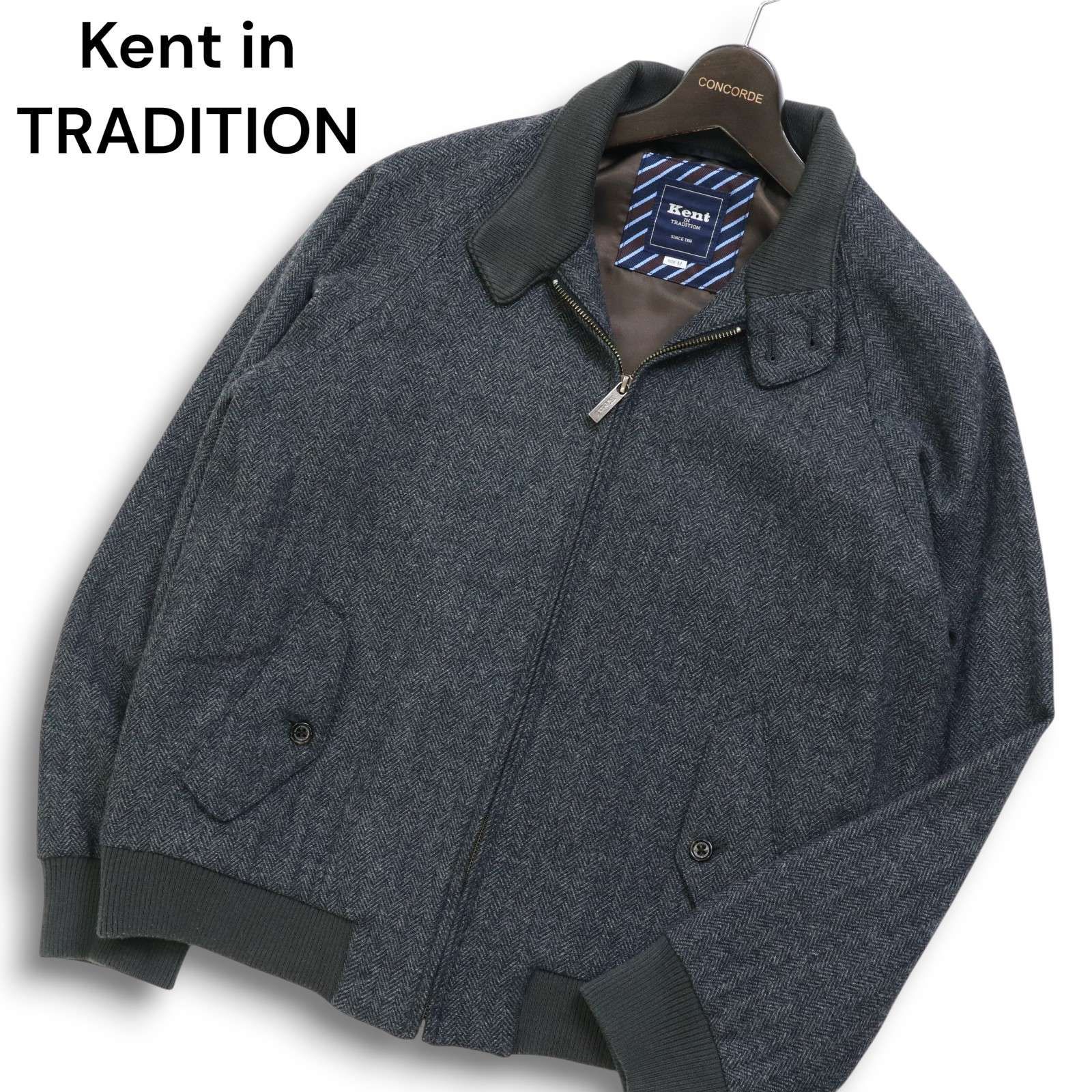 Kent in TRADITION ケント 秋冬☆ ウール ツイード ヘリンボーン柄