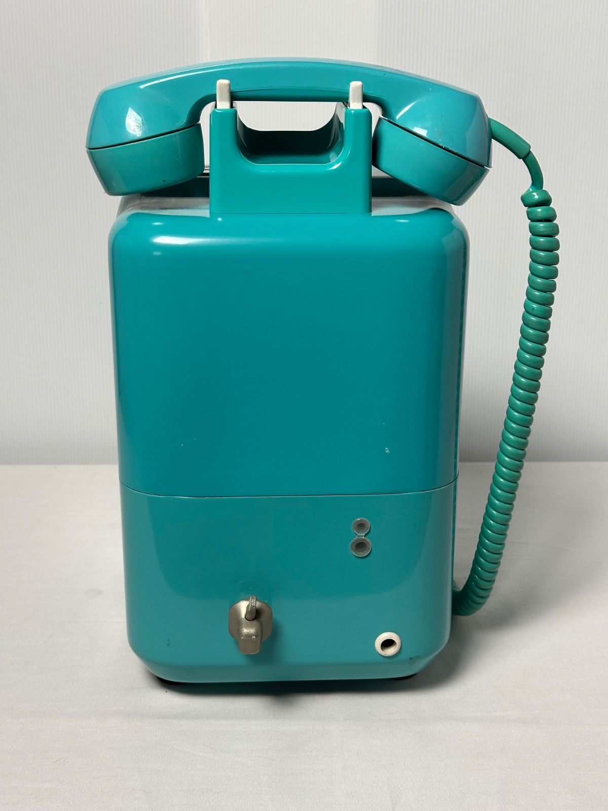 日本電信電話公社 ダイヤル式 公衆電話 青電話 昭和レトロ - メルカリ