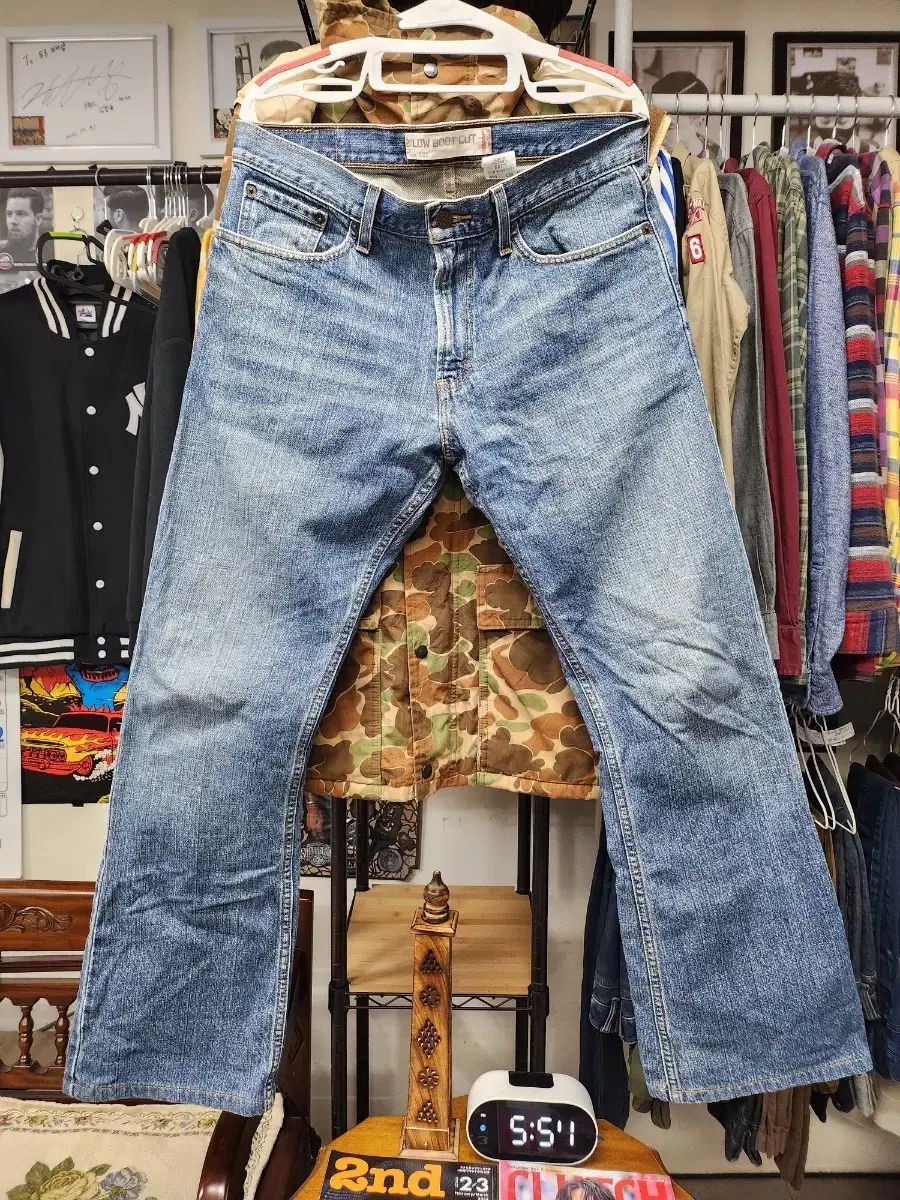 【雷市場（ポンジャン）商品韓国直送】 LEVI'S(リーバイス) 527 ブーツカット デニム パンツ