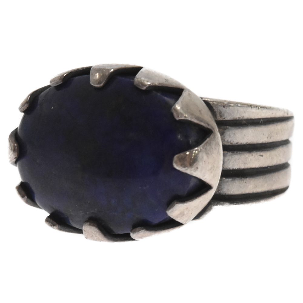 CODY SANDERSON コディーサンダーソン NAVAJO & CAROLYN POLLACK STERLING SILVER LAPIS RING ナバホ カロリン リング シルバー 11号 CODY SANDERSON (コディーサンダーソン) NAVAJO & CAROLYN POLLACK