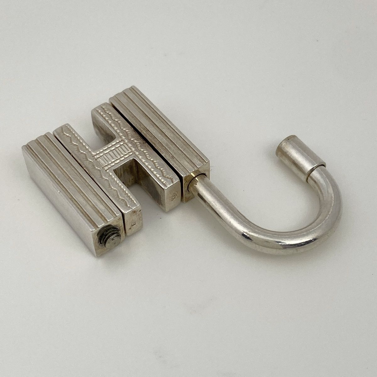 レア　エルメス　アジェンダ　手帳　シルバー925　キーホルダー　バッグチャーム レア エルメス アジェンダ 手帳 シルバー925 キーホルダー