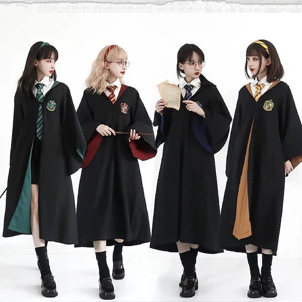 ハリーポッター　スリザリンセット　ローブ　ネクタイ　カチューシャ　マルフォイの杖 UNIVERSAL STUDIOS JAPAN (ユニバーサルスタジオジャパン