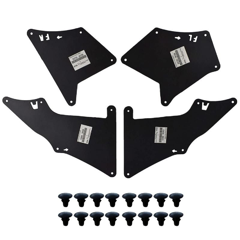FJクルーザー 純正　マッドガード　前後左右セット XUKEY 車用マッドフラップマッドガード FJクルーザー2007-2014