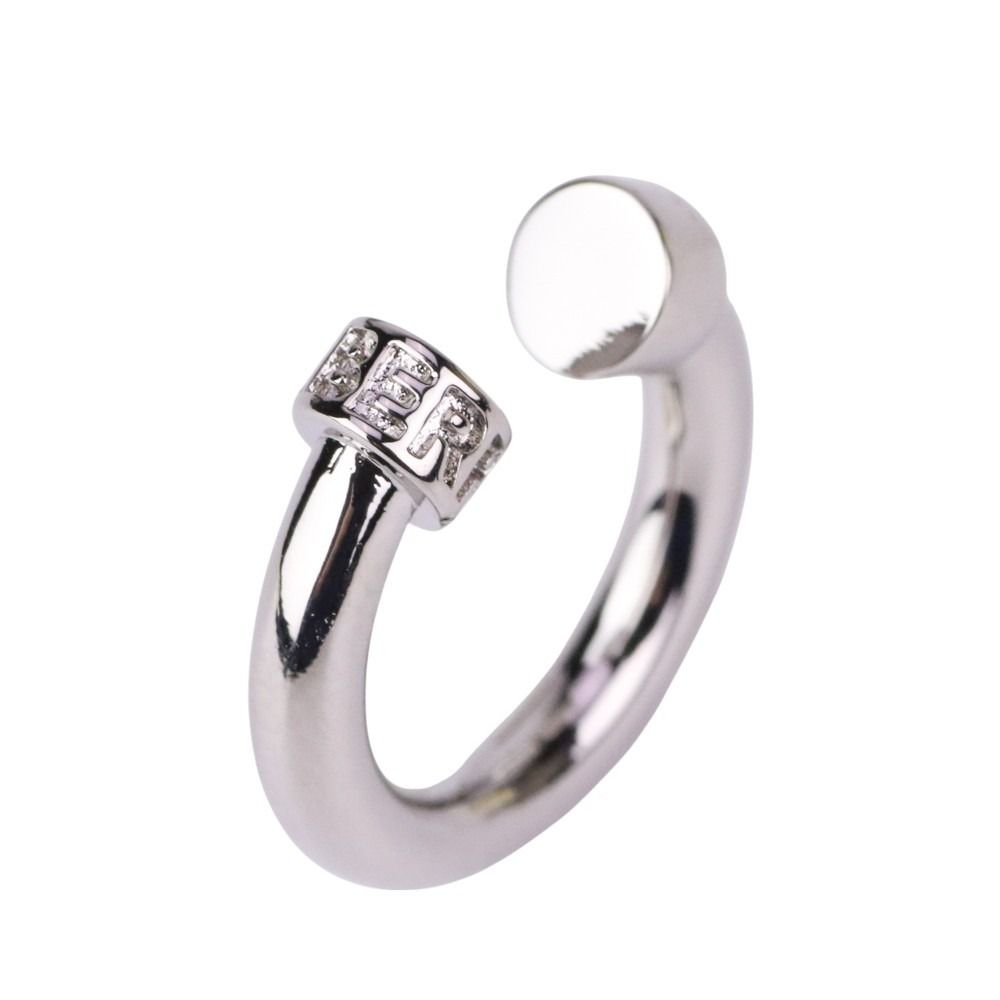 BURBERRY バーバリー EAR CUFF 18MM イヤーカフ シルバー メンズ レディース 古着