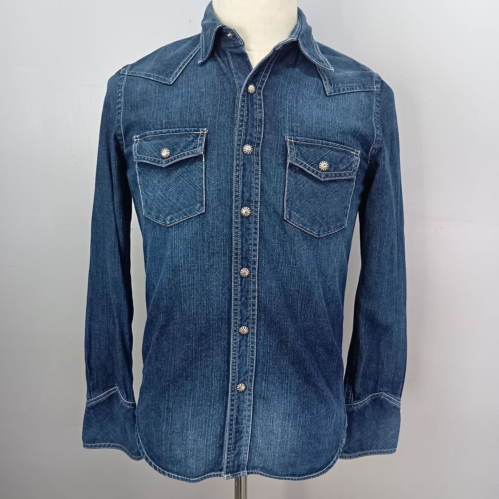 RESOUND CLOTHING リサウンドクロージング デニムシャツ サイズ2 