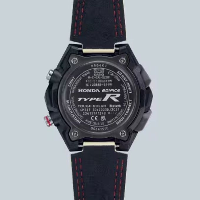 正規版新品 未使用 CASIO 腕時計 エディフィス ホンダ レーシング リミテッド エディション EQB-1000HR-1AJR タフソーラー メンズ ブラック EDIFICE