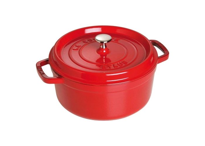 3営業日で発送 STAUB ストウブ ストウブ ピコ ココット ラウンド２６㎝ ＣＲ４０５０９－８４０ RST4759