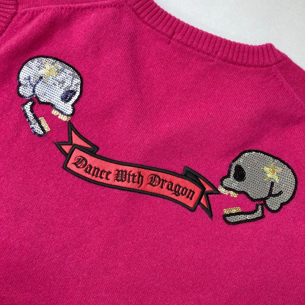 サイズ：3 DANCE WITH DRAGON ダンスウィズドラゴン  Vネック カシミヤ ニットベスト  グレー系 [240101435840] ゴルフウェア メンズ ストスト サイズ：3 DANCE WITH DRAGON ダンスウィズドラゴン Vネック