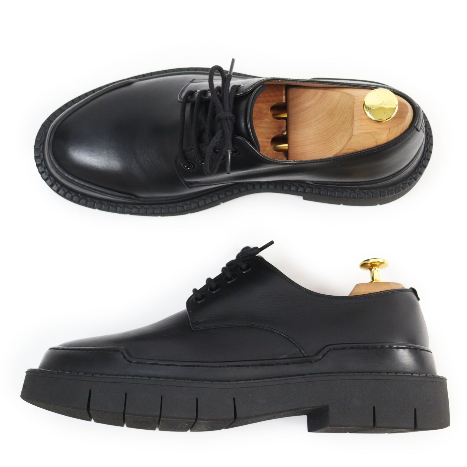 極美品○Salvatore Ferragamo サルヴァトーレフェラガモ レースアップ 