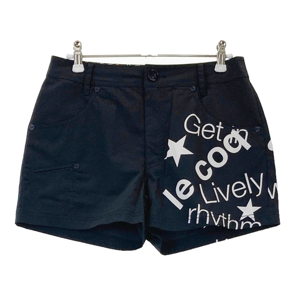 サイズ：9 LE COQ GOLF ルコックゴルフ ショートパンツ ストライプ柄