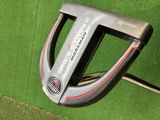 オデッセイ BACK STRYKE MARXMAN 34インチ パター PT スチール フレックスその他 メンズ 男性用 右利き 右用 Cランク ゴルフクラブ