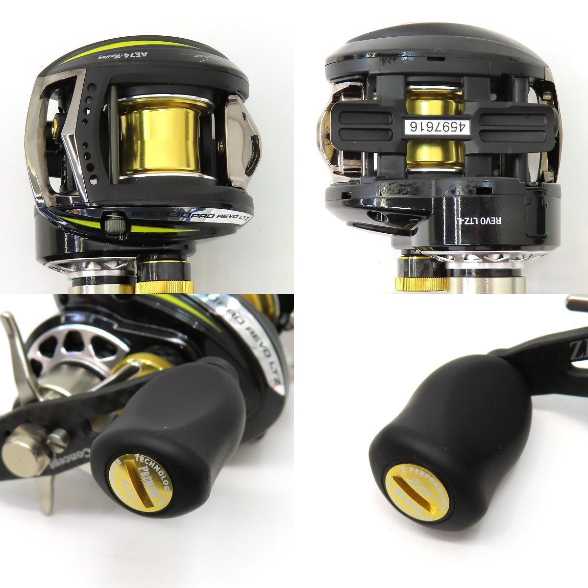 Abu Garcia アブガルシア Revo レボ LTZ AE74 レーシング リミテッド 7 ZPI BFC 930 PRO 左ハンドル  ベイトリール ※中古 - メルカリ