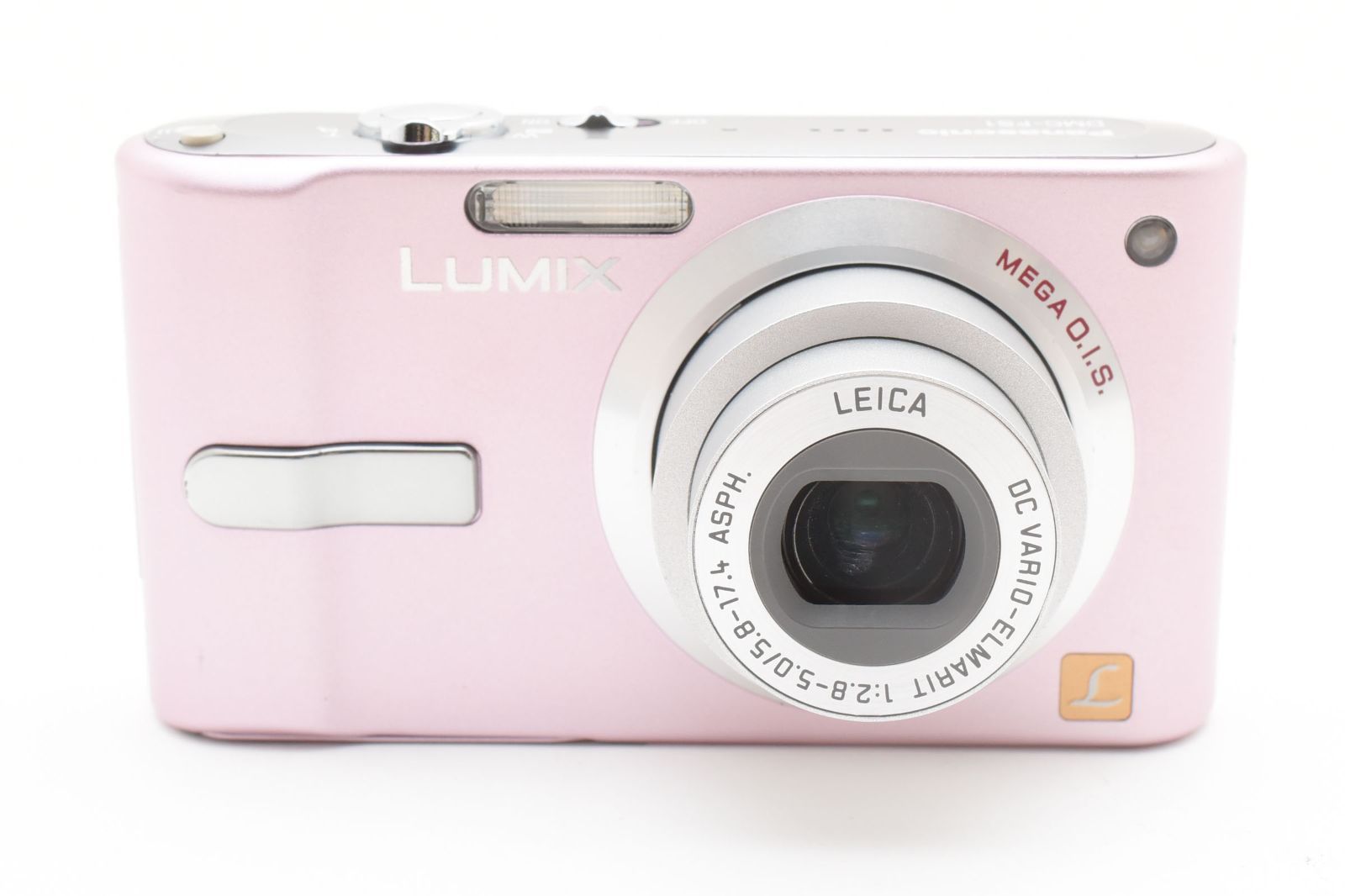 LUMIX コンパクトデジタルカメラ ピンク　DMC-FS1 ◇完動品◇パナソニック LUMIX DMC-FS1 ピンク色 SDカード付き