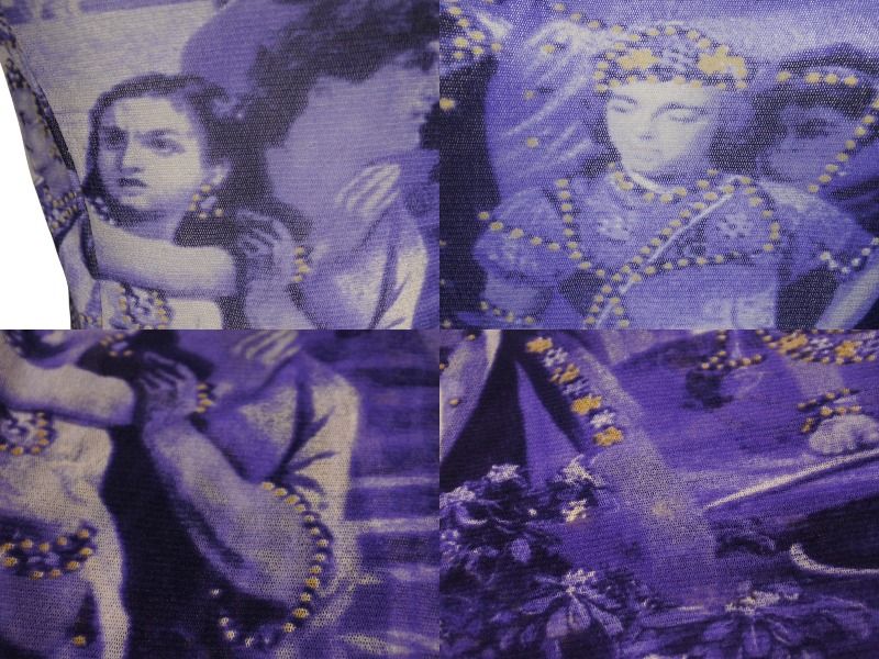 JEAN PAUL GAULTIER MAILLE ジャンポールゴルチエ マイユ 総柄 半袖