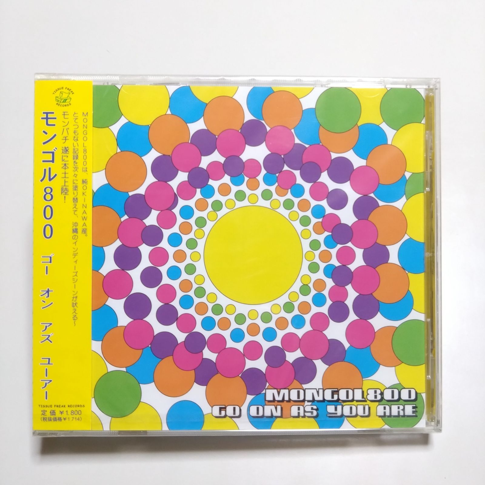 CD】モンゴル800【GO ON AS YOU ARE】【新品 未開封】【匿名
