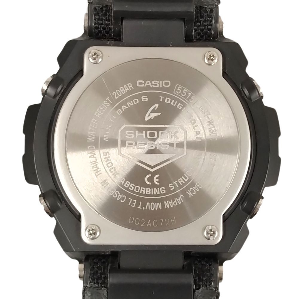 CASIO カシオ G-SHOCK GST-W130C ソーラー電波 稼働品 腕時計 シルバー 正規品 / C143