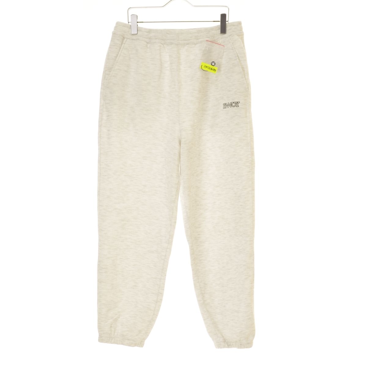 ENNOY×スタイリスト私物】ELECTRIC LOGO TURTLENECK SWEAT SET UP ASH