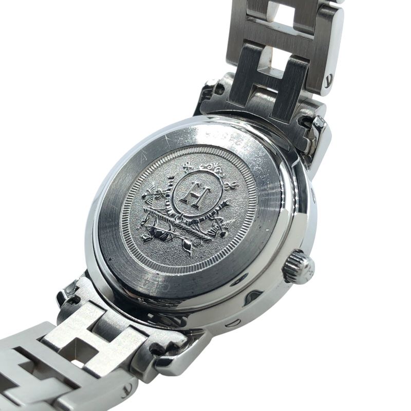 HERMES エルメス 時計 クリッパー CL4.220 ステンレス×GP