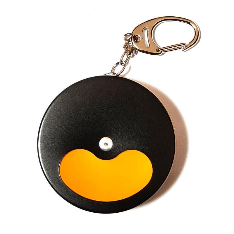 携帯灰皿 イエロー＆ブラック ペンギン '80クラシック キーホルダー