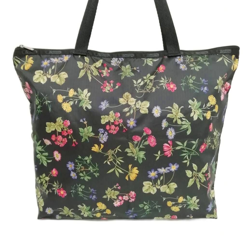 レスポートサック LesportSAC 花柄 ナイロン トートバッグ USA製