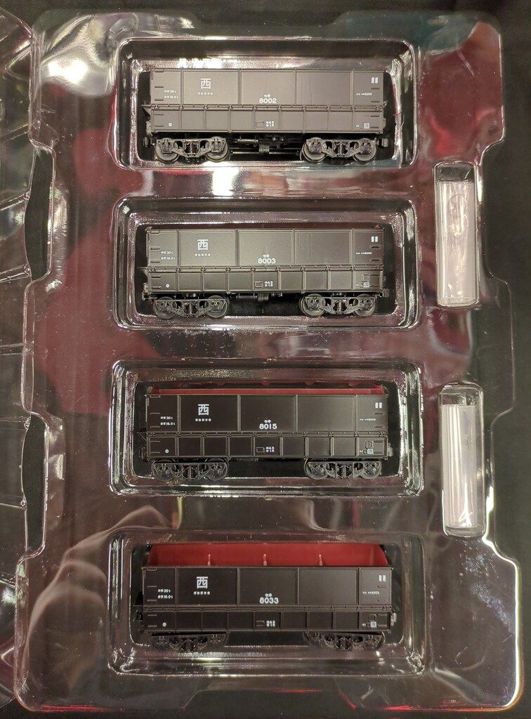 男性に人気！ MODEL icon フル 8両組 美称線 セキ8000 国鉄 HOゲージ 鉄道模型