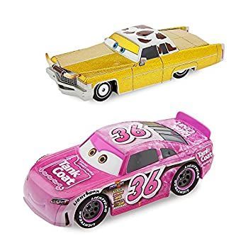 【中古】(非常に良い)カーズ3 / クロスロード 2017 USAディズニーストア限定 ダイキャスト ミニカー 2パック TEX DINOCO u0026 REB MEEKER / Tex Dinoco and Reb Meeker D