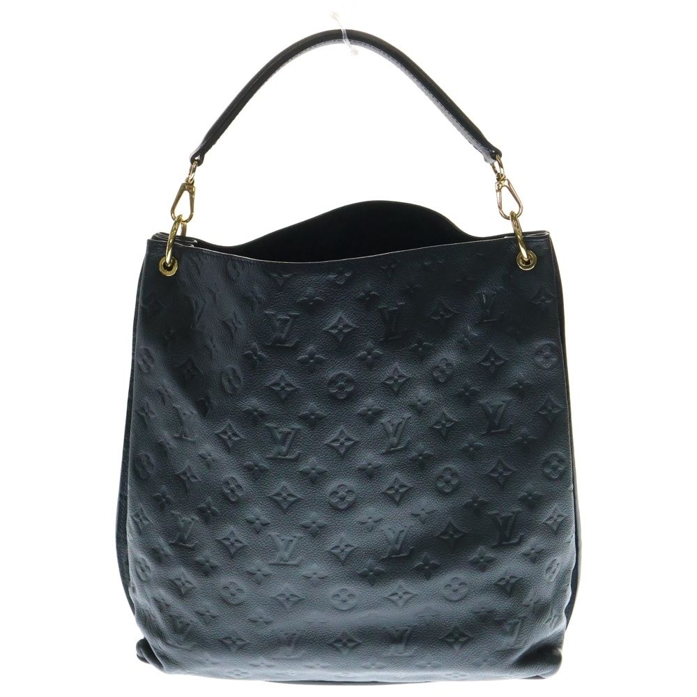 LOUIS VUITTON ルイヴィトン メティス モノグラム アンプラント ノワール レザー 2WAY ハンド ショルダーバッグ ゴールド金具 ブラック M40810