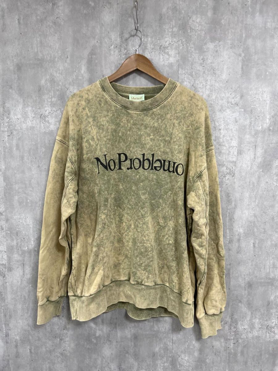 ARIES × ARSENAL】1886 CREW SWEAT Mサイズ CM Arsenal x Aries 1886