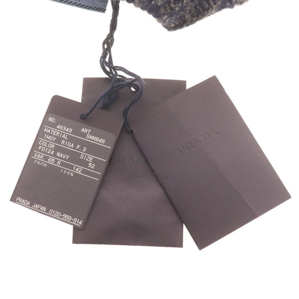 □ プラダ ニット セーター 長袖 トップス アルパカ100％ メンズ