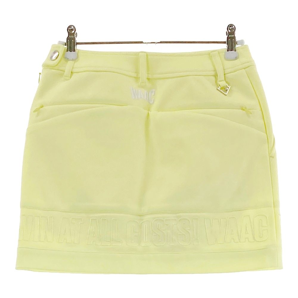 サイズ：0 WAAC ワック インナー付 スカート イエロー系 [240101475686