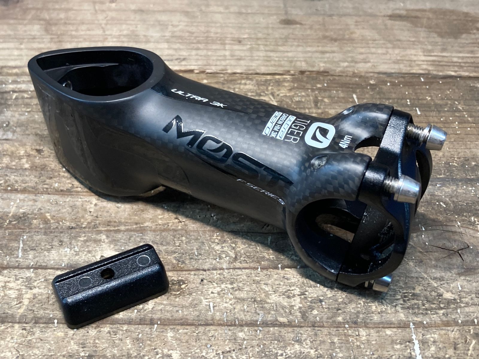 IR542 モスト MOST TIGER ULTRA 3K AERO カーボンラップ F-SERIES ステム OS Φ31.8 90mm