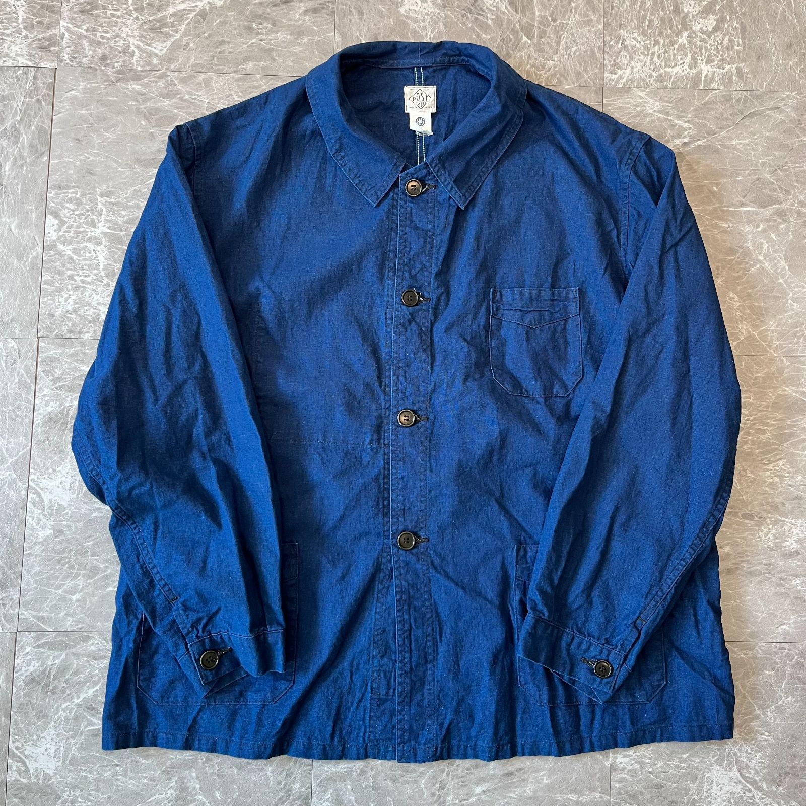 POST OʼALLS ポストオーバーオールズ カバーオール BLK ポスト