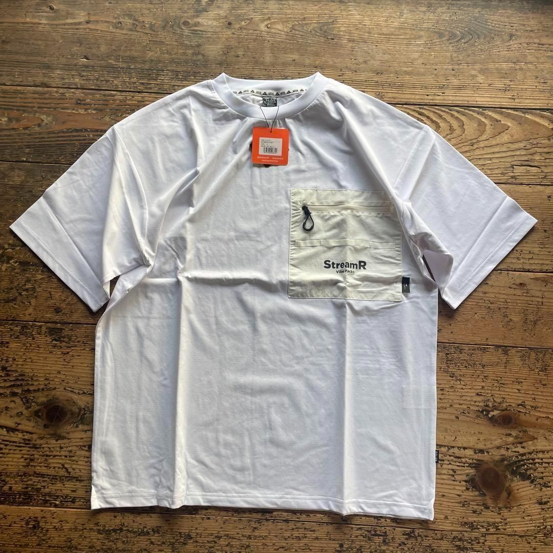 新品 POLER ✕ TONEDTROUT StreamR Dry S/S Tshirt トーンドトラウト x