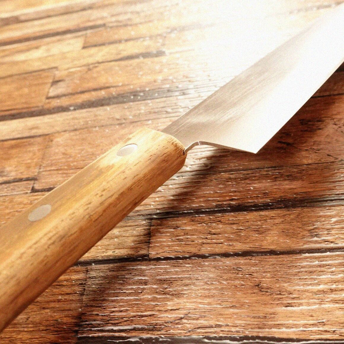 堺屋合秀 三徳包丁 研ぎ済 万能包丁 薄手 本割込 堺屋合秀作 165mm