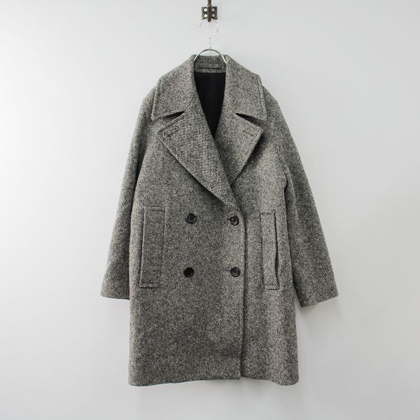 美品 2021AW MARGARET HOWELL マーガレットハウエル NEP TWEED P COAT