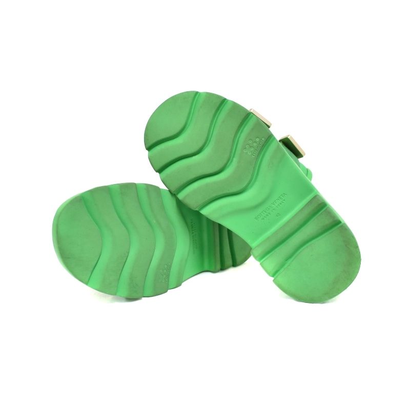 ボッテガヴェネタ BOTTEGA VENETA ダブルバックル フラッシュサンダル